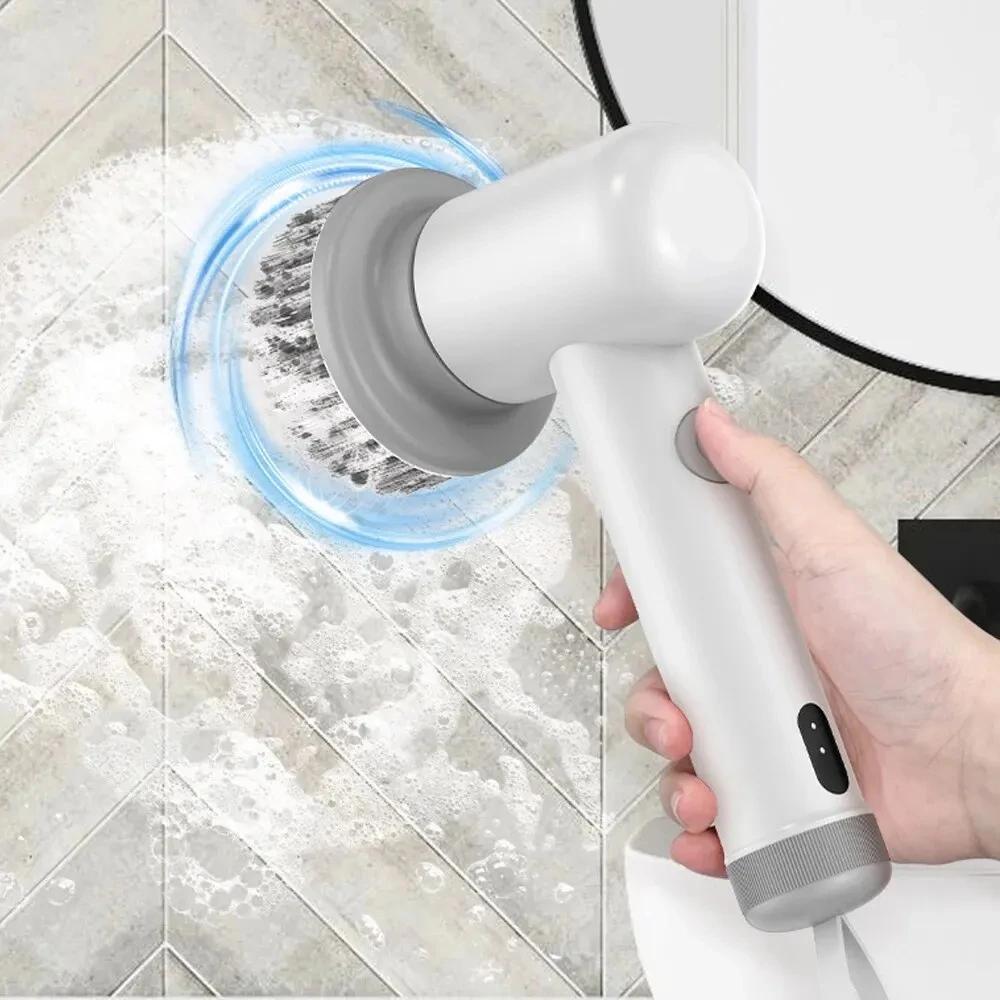 Electric Cleaning Brush Housework Kitchen Dishwashing Brush Bathtub Tile Professional Cleaning Brush USB Charging Waterproof білий
Electric Cleaning Brush Housework Kitchen Dishwashing Brush Bathtub Tile Professional Cleaning Brush USB Charging Waterproof білий