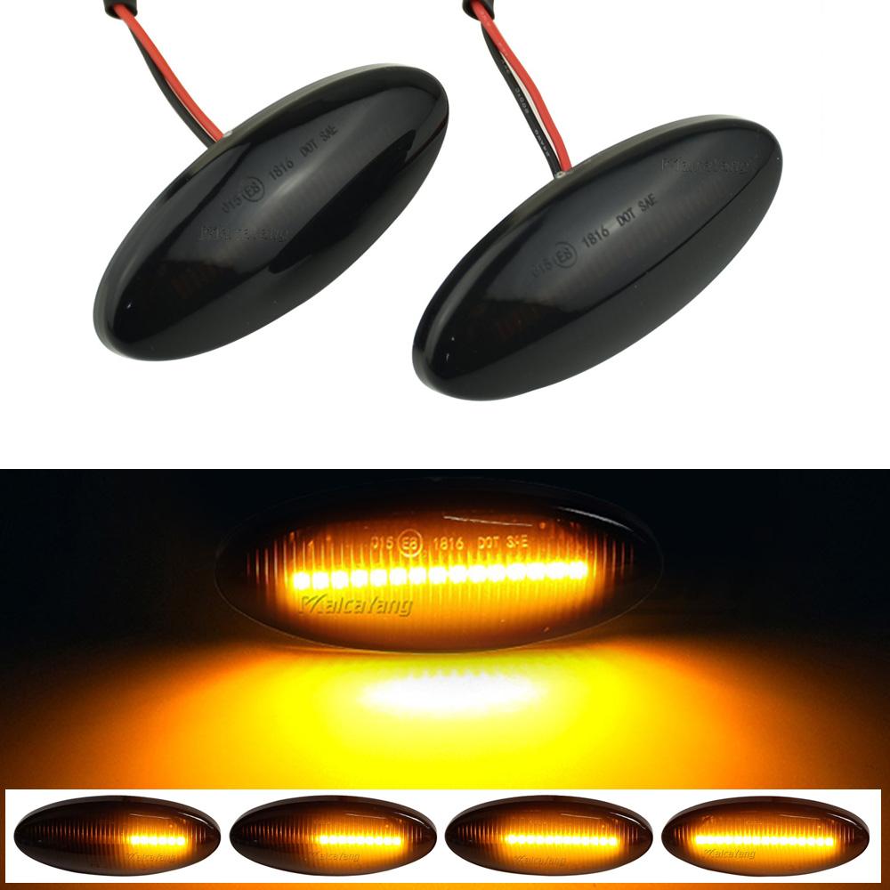 Dynamic Turn Signal Repeater Lamp Indicator LED Side Marker Light For Opel Vectra Vauxhall B 1995 1996 1997 1998 1999 2000-2002 Dynamic Smoked
Dynamic Turn Signal Repeater Lamp Indicator LED Side Marker Light For Opel Vectra Vauxhall B 1995 1996 1997 1998 1999 2000-2002 Dynamic Smoked