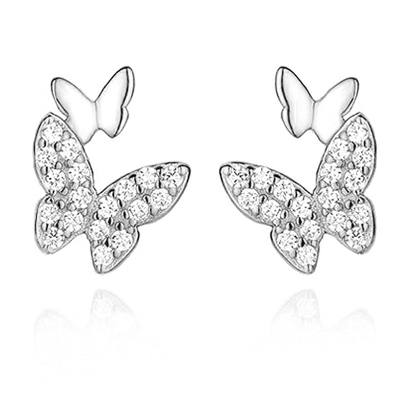 earrings Leave it on ladies second piercing Compatible with metal allergies 925 silver Smaller both ears cute butterfly earrings celebration gift
earrings Leave it on ladies second piercing Compatible with metal allergies 925 silver Smaller both ears cute butterfly earrings celebration gift