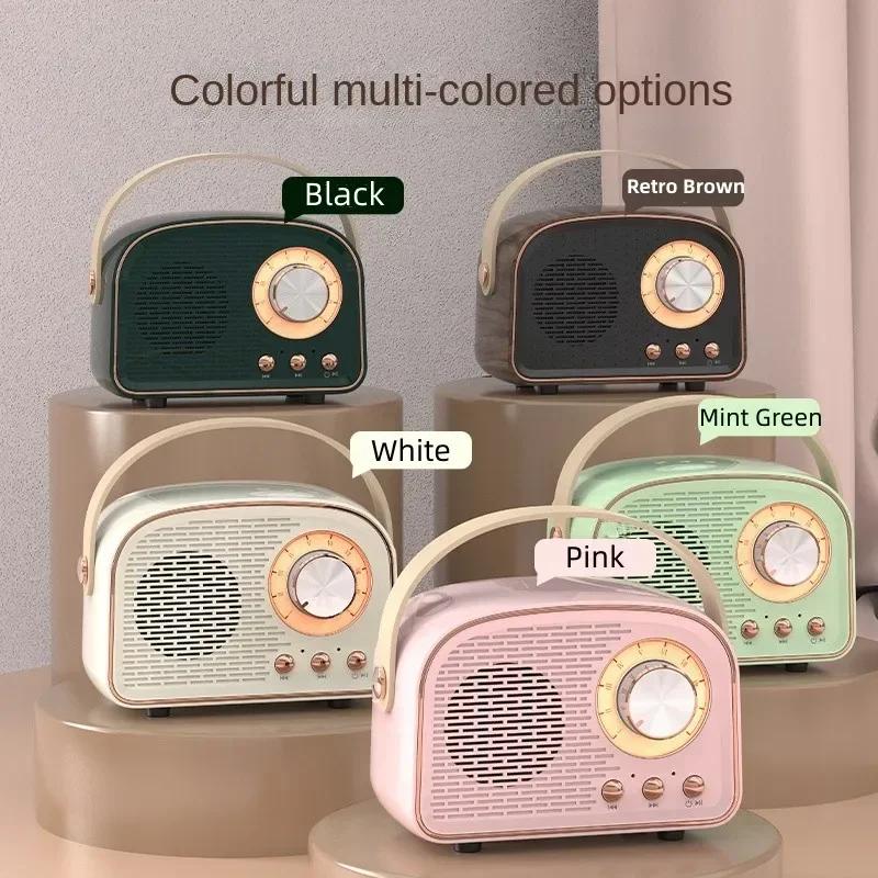 Retro Mini Bluetooth Speaker Decoration Speakers Home Music Player Music Player DW21 Classical Portable Sound Stereo Subwoofer
Retro Mini Bluetooth Speaker Decoration Speakers Home Music Player Music Player DW21 Classical Portable Sound Stereo Subwoofer