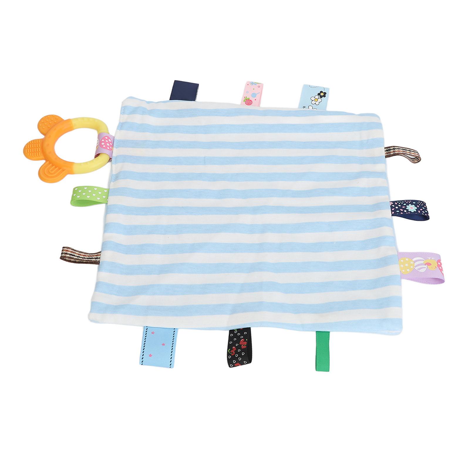 Baby Tags Security Blanket Sensory Soothing Blanket Colorful Tags Pure Cotton Soft Comforter Sensory Toys
Baby Tags Security Blanket Sensory Soothing Blanket Colorful Tags Pure Cotton Soft Comforter Sensory Toys
