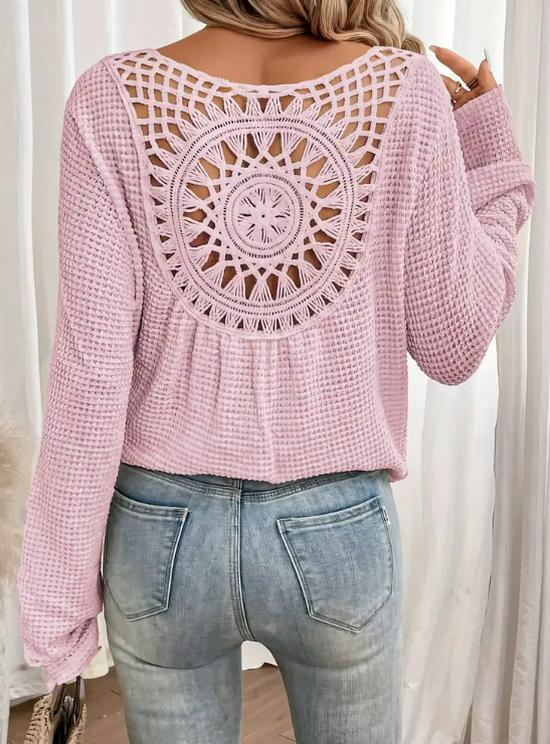 2024 Summer European & American Solid Color V-neck Backless Knitted Cover-up for Women XXL рожевий
2024 Summer European & American Solid Color V-neck Backless Knitted Cover-up for Women XXL рожевий