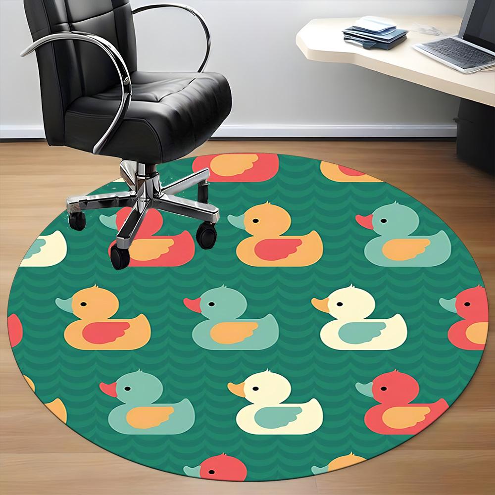 1pc Duck Pattern Office Round Rug, Carpet for Office, Gaming, Lightweight Round Floor Mat yy260208061 80cm by 80cm
1pc Duck Pattern Office Round Rug, Carpet for Office, Gaming, Lightweight Round Floor Mat yy260208061 80cm by 80cm