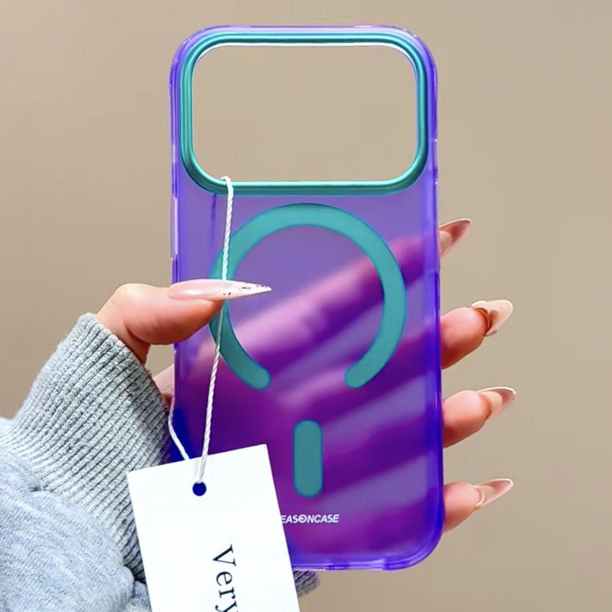 iPhone 17 Pro Frosted Magnetic Candy Color Anti-Fall Case - Ice Mist 17 фіолетовий
iPhone 17 Pro Frosted Magnetic Candy Color Anti-Fall Case - Ice Mist 17 фіолетовий