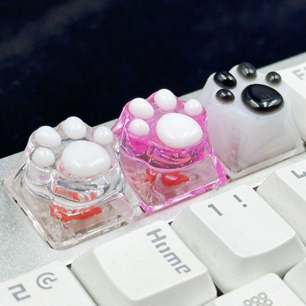 Girly Cat Claw Keyboard Cap Прозрачная механическая клавиатура Keycap Cat Claw Keycaps Cross Axis style G
Girly Cat Claw Keyboard Cap Прозрачная механическая клавиатура Keycap Cat Claw Keycaps Cross Axis style G