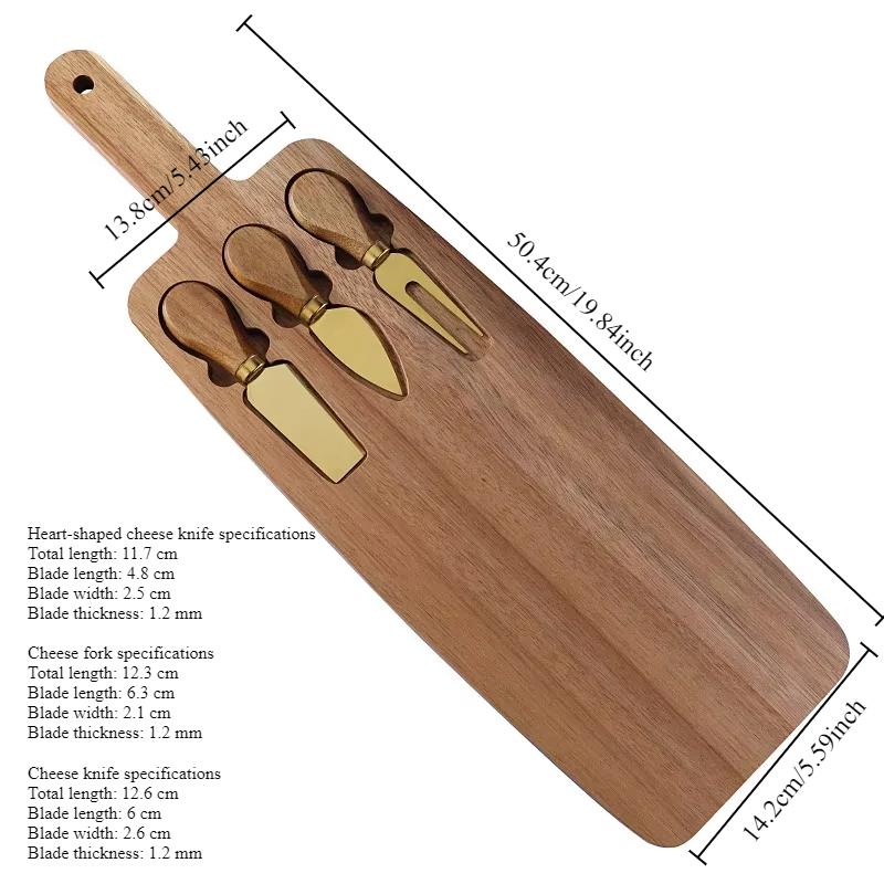 Acacia Cheese Plate Cover Cheese Knife Cheese Plate Steak Plate
Acacia Cheese Plate Cover Cheese Knife Cheese Plate Steak Plate