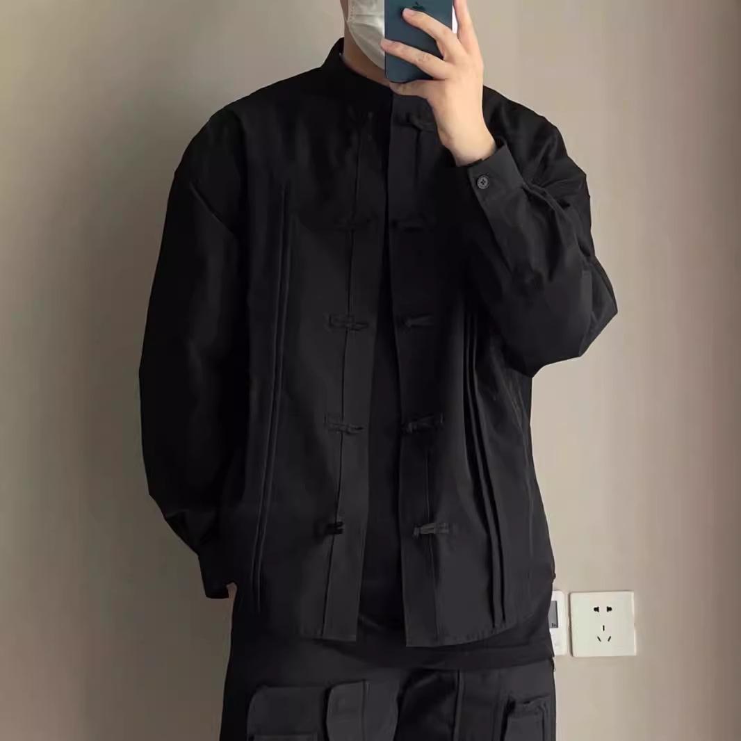 Stylish Men s Long Sleeve Tang Suit with Frog Button Stand Collar – New Chinese Style XL
Stylish Men s Long Sleeve Tang Suit with Frog Button Stand Collar – New Chinese Style XL