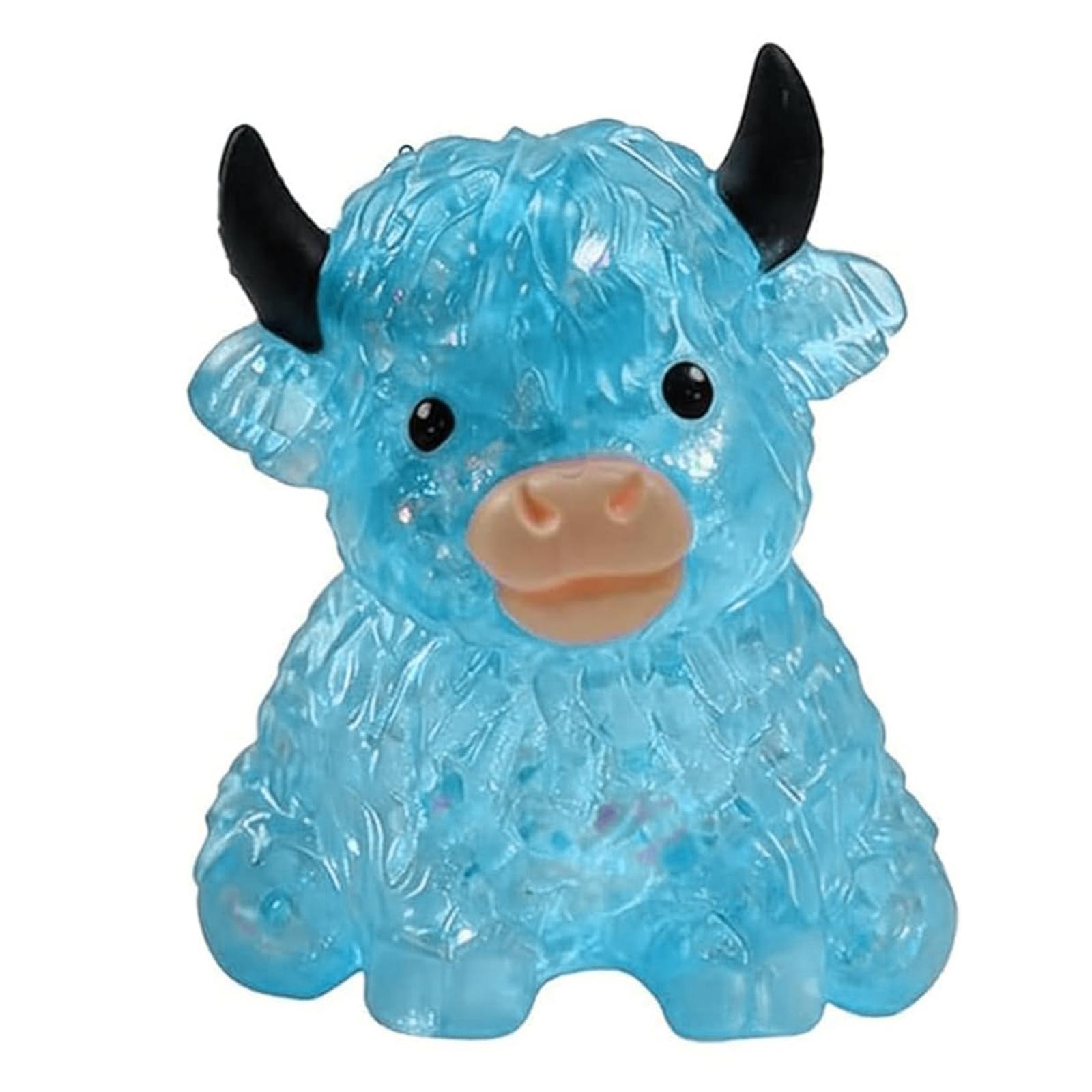 Glitter Highland Cow Squeeze Toy Cute Animal Slow Rising Sensory Fidget Toy Easter Basket Stuffer Party Favor for Cow Lovers синий
Glitter Highland Cow Squeeze Toy Cute Animal Slow Rising Sensory Fidget Toy Easter Basket Stuffer Party Favor for Cow Lovers синий