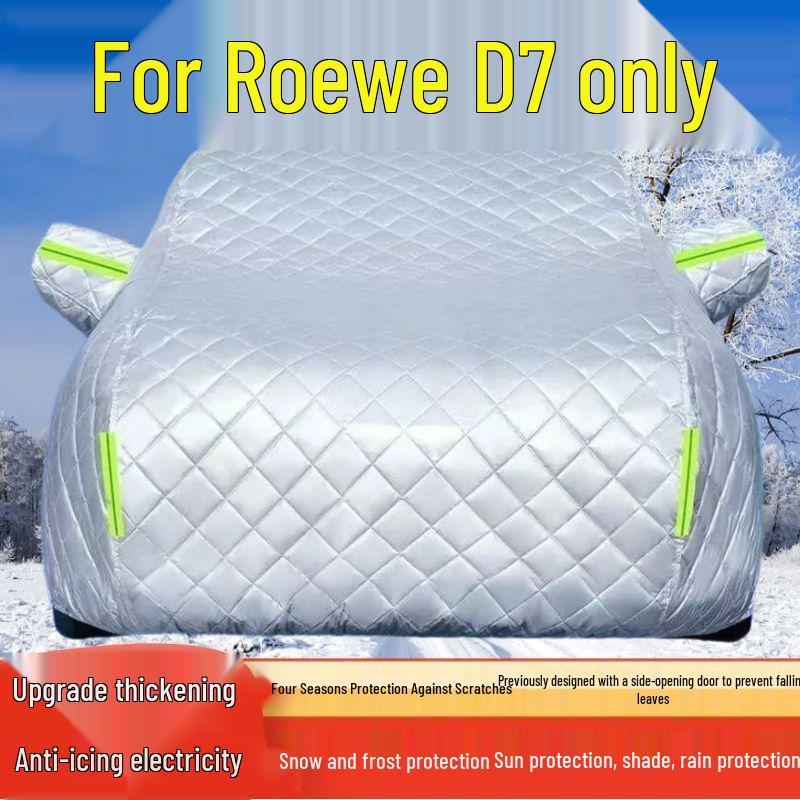 Roewe D7 2025 Special Car Cover: Sun, Rain, Heat, Snow, Frost & Hail Protection Thickened Hail Protection, All-Season
Roewe D7 2025 Special Car Cover: Sun, Rain, Heat, Snow, Frost & Hail Protection Thickened Hail Protection, All-Season