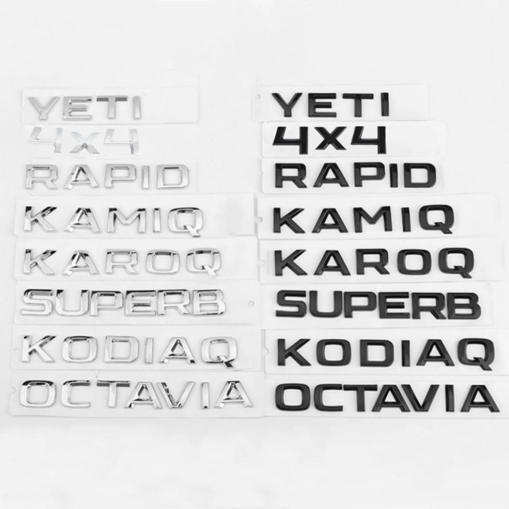 1pcs 3D Metal Octavia Superb RAPID FABIA KAMIQ KAROQ KODIAQ YETI 4X4 Badge Car Letter Rear Trunk Emblem Logo Sticker Accessories 4 X 4 чёрный
1pcs 3D Metal Octavia Superb RAPID FABIA KAMIQ KAROQ KODIAQ YETI 4X4 Badge Car Letter Rear Trunk Emblem Logo Sticker Accessories 4 X 4 чёрный