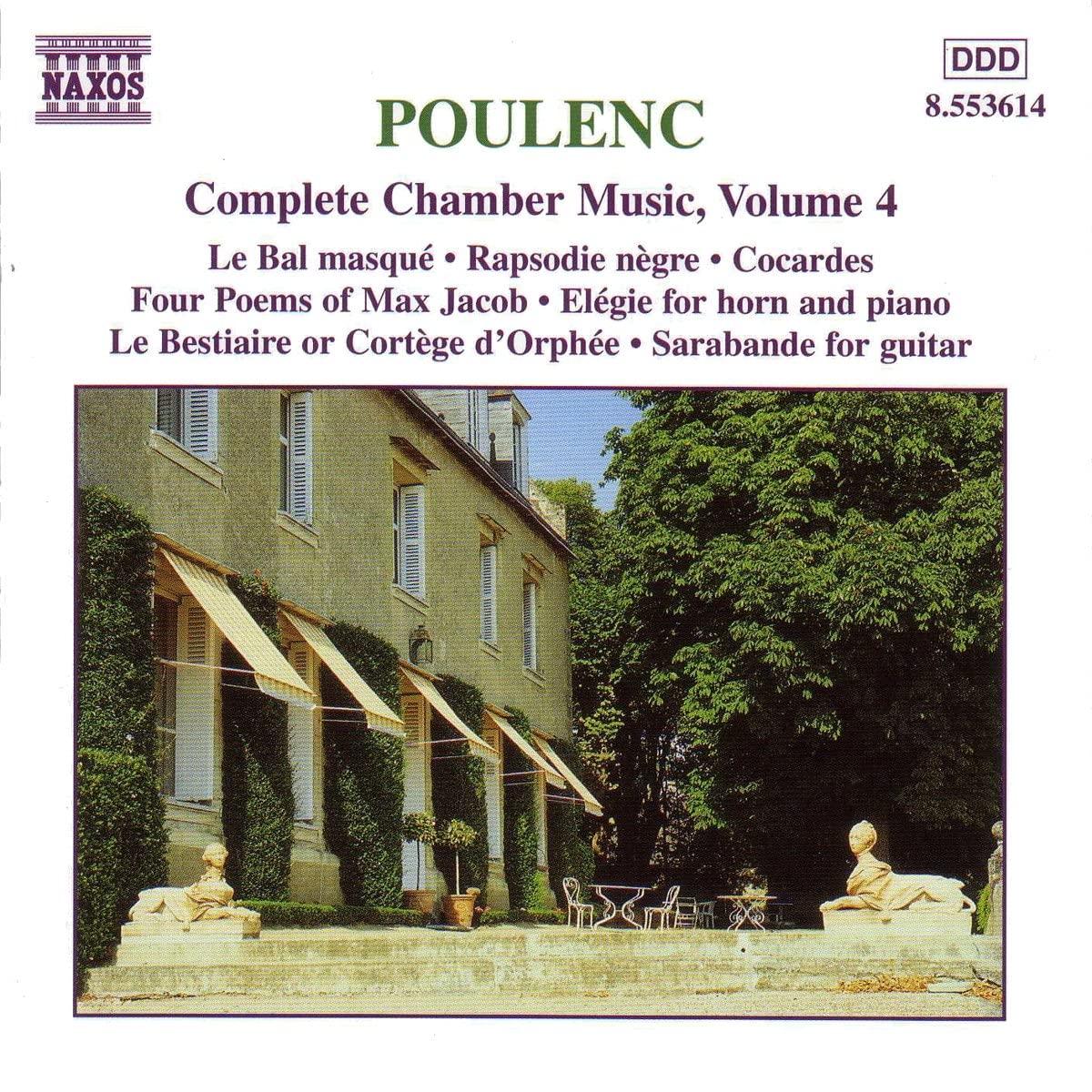 CD FRANCIS POULENC, ALEXANDRE THARAUD; - Poulenc Complete Chamber Music, Vol 8553614 Naxos 2000 Hong Kong Classical Used
CD FRANCIS POULENC, ALEXANDRE THARAUD; - Poulenc Complete Chamber Music, Vol 8553614 Naxos 2000 Hong Kong Classical Used