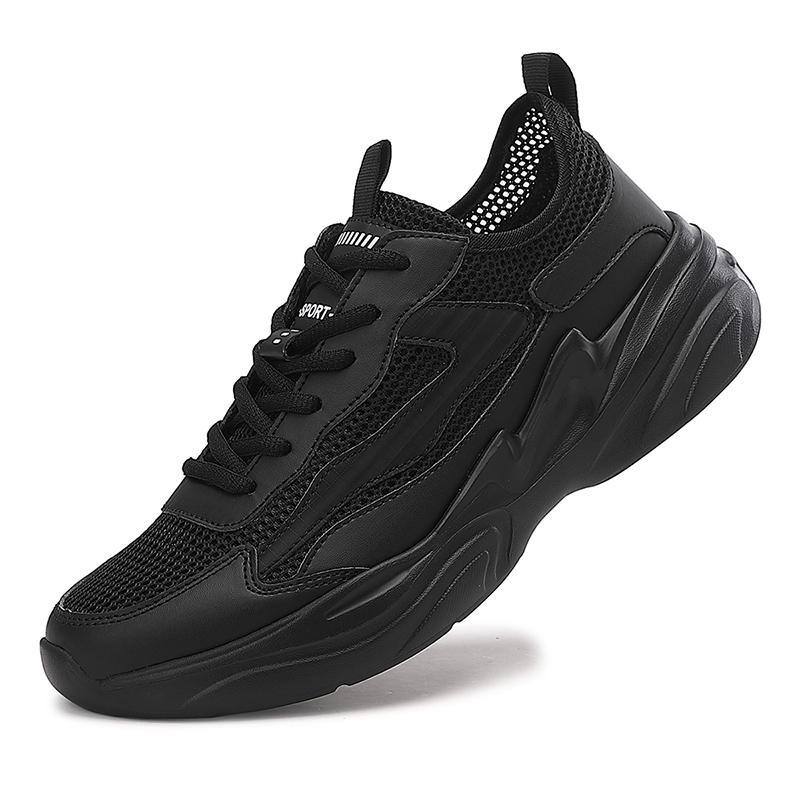 Cold sticky sneakers Lightweight breathable soft-soled fly-woven shoes Mesh dad shoes Large size casual sneakers 46 чорний
Cold sticky sneakers Lightweight breathable soft-soled fly-woven shoes Mesh dad shoes Large size casual sneakers 46 чорний