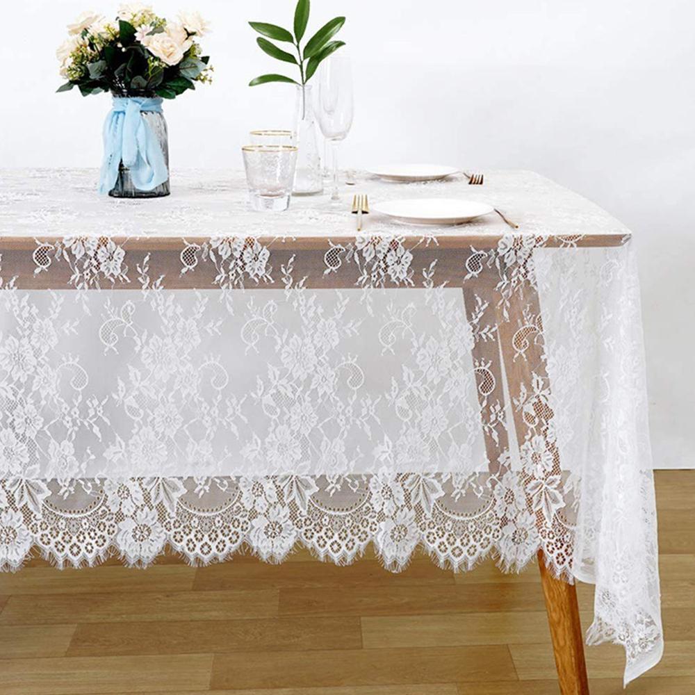 White Lace Floral Tablecloth Vintage Round Wedding Reception Table Cover Rustic Farmhouse Bridal Shower Party Home Dining Decor 75cm x 300cm белый
White Lace Floral Tablecloth Vintage Round Wedding Reception Table Cover Rustic Farmhouse Bridal Shower Party Home Dining Decor 75cm x 300cm белый