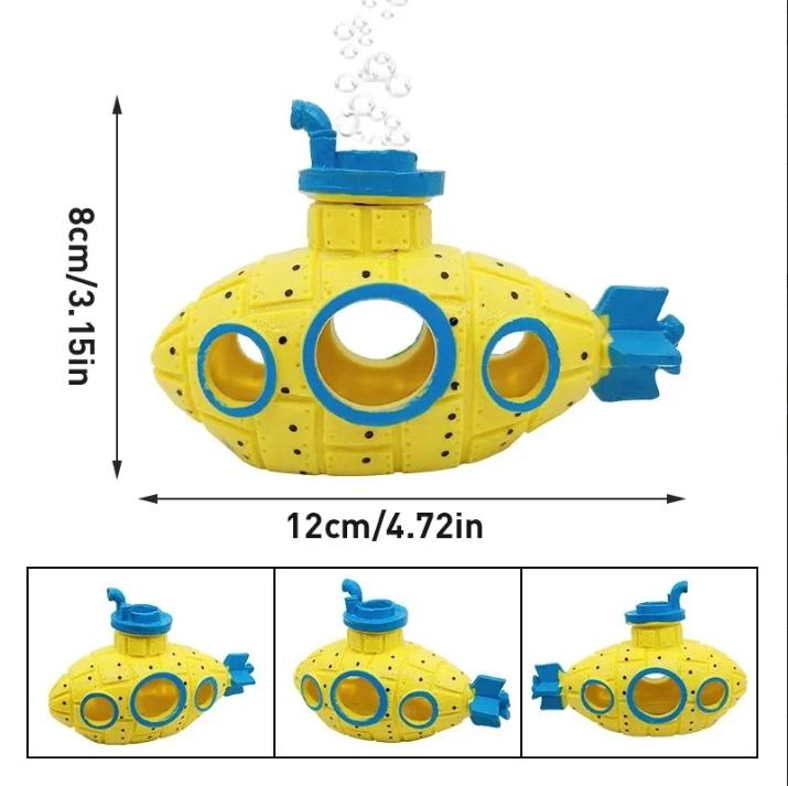 Artificial Aquarium Decoration Shelter Ornament Submarine Decor Resin Landscaping House for Fish Accessories for Aquarium Stuff жовтий
Artificial Aquarium Decoration Shelter Ornament Submarine Decor Resin Landscaping House for Fish Accessories for Aquarium Stuff жовтий