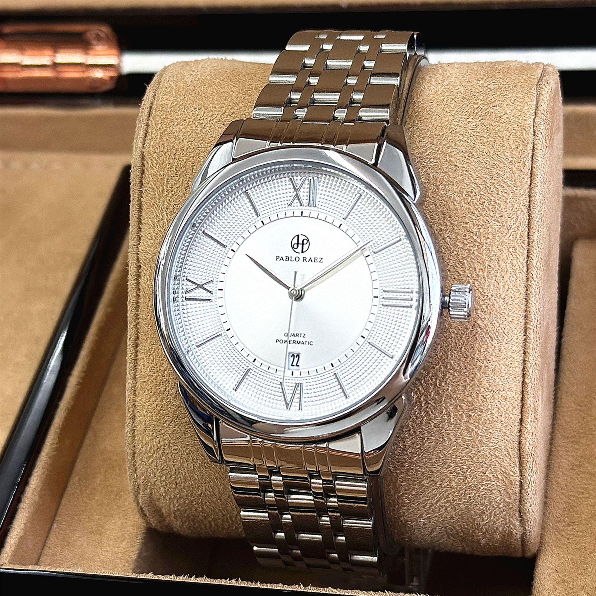 Men s High-Quality Stainless Steel Waterproof Quartz Watch
Men s High-Quality Stainless Steel Waterproof Quartz Watch