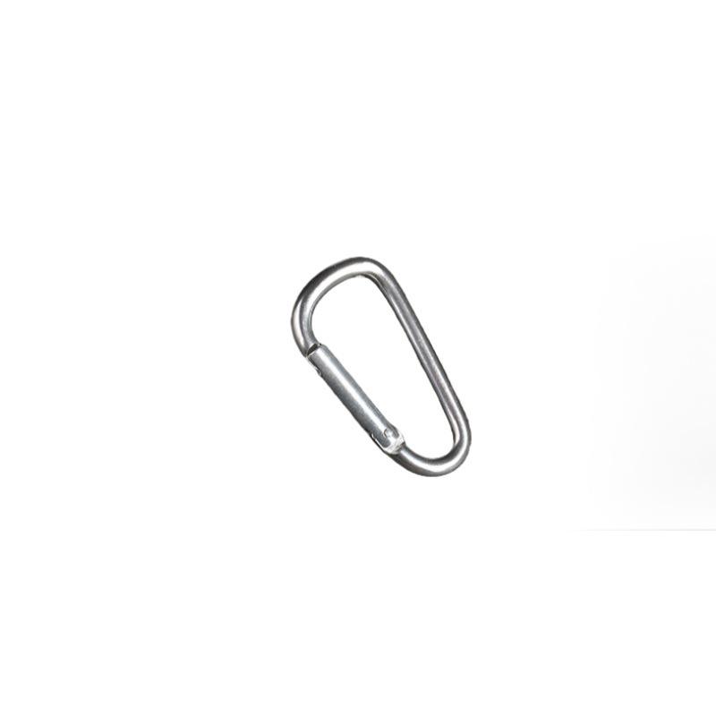 No. 5 D-Ring Aluminum Carabiner with 5mm Thickened Wire Diameter and Spring Hook серебряный
No. 5 D-Ring Aluminum Carabiner with 5mm Thickened Wire Diameter and Spring Hook серебряный