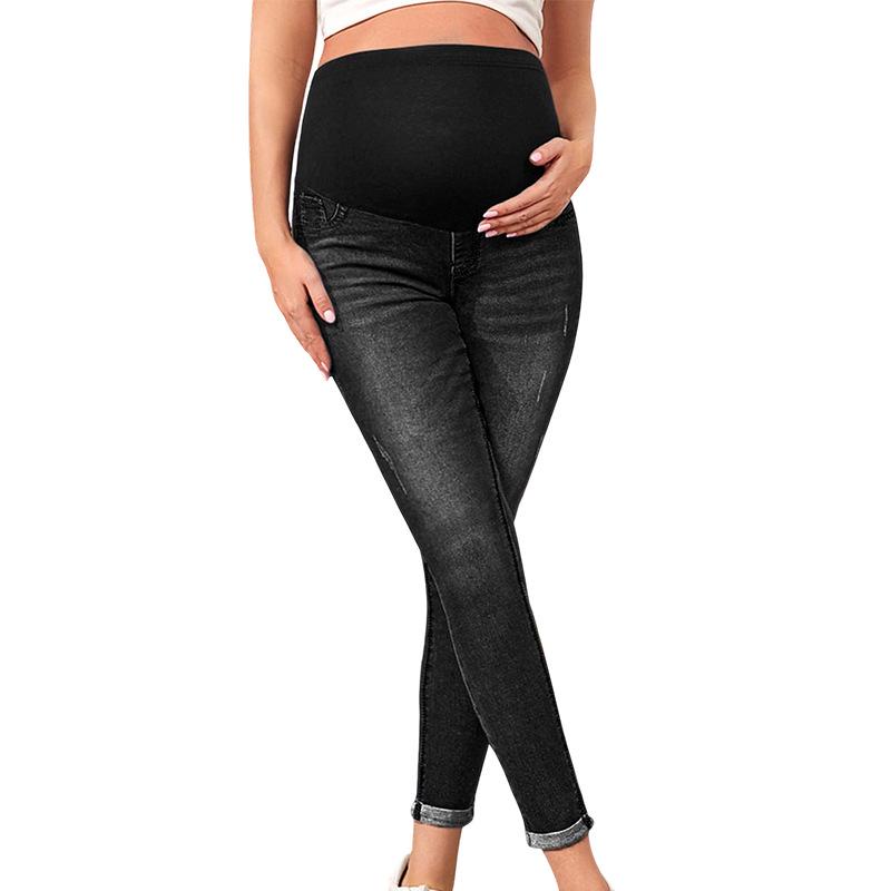 Maternity High Waist Ripped Skinny Jeans L чёрный
Maternity High Waist Ripped Skinny Jeans L чёрный