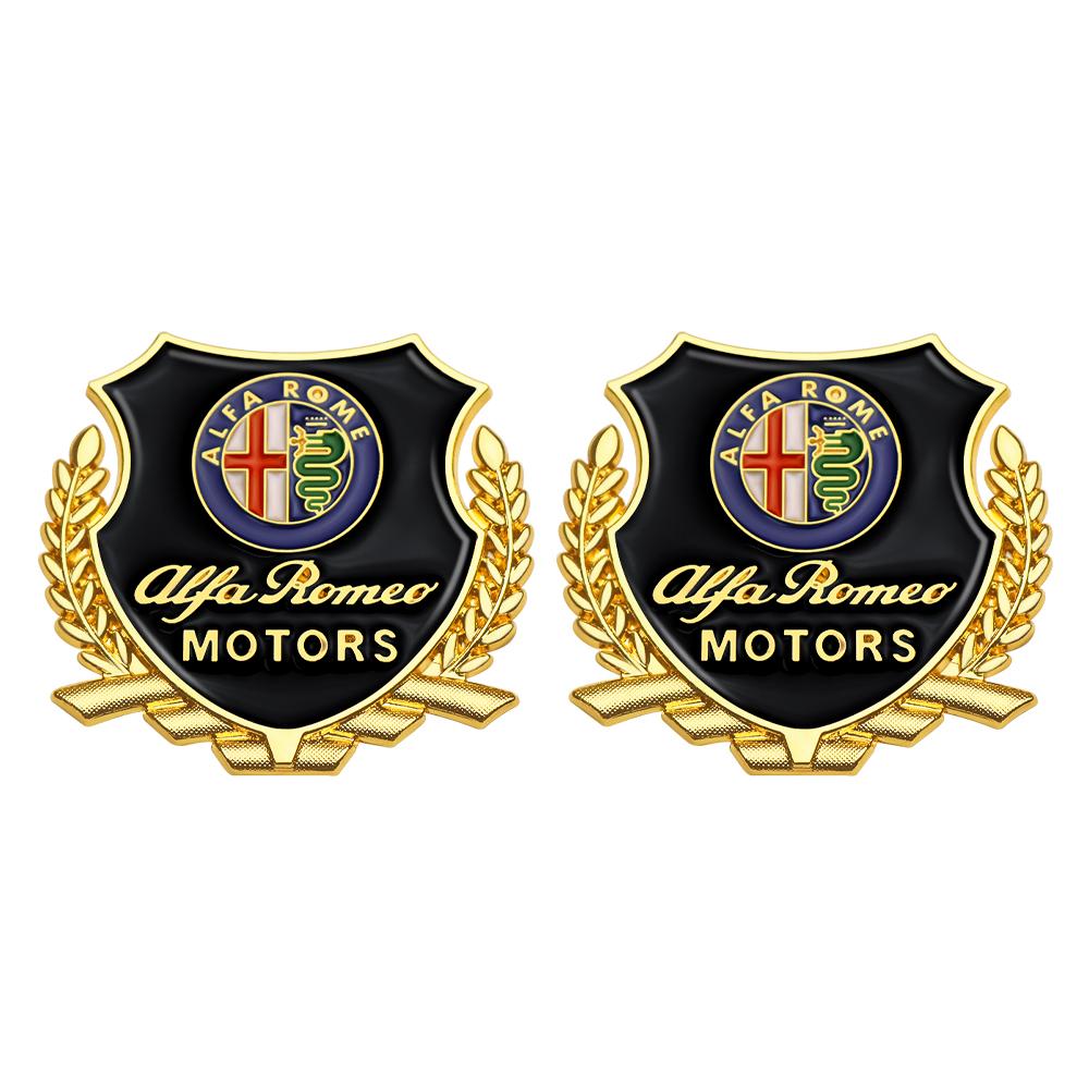 2pcs 3D Metal Emblem Design Car Body Window Decor Stickers Auto Styling For Alfa Romeo 159 Stelvio Volante Giulietta Mito 147 F1 for Alfa Romeo
2pcs 3D Metal Emblem Design Car Body Window Decor Stickers Auto Styling For Alfa Romeo 159 Stelvio Volante Giulietta Mito 147 F1 for Alfa Romeo