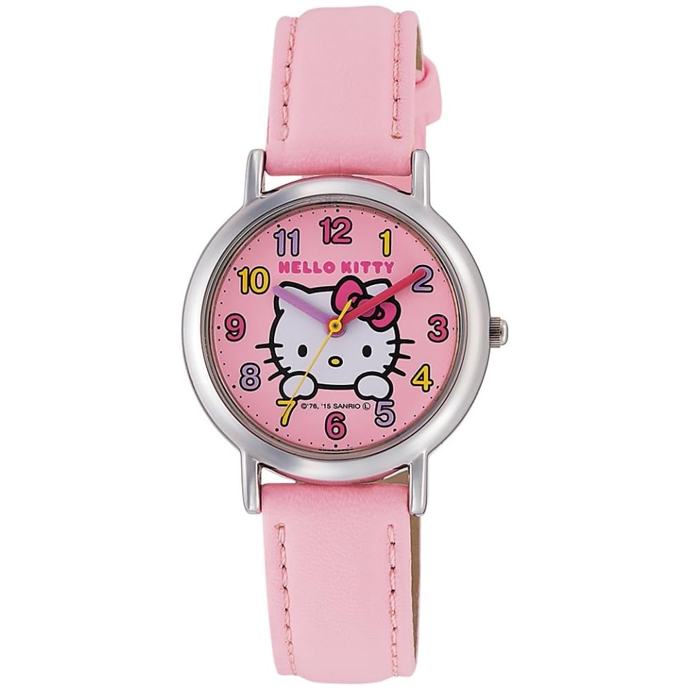 Q&Q Hello Kitty Solar Powered Watch Round Case Cute Design for Kids Faux Leather Strap
Q&Q Hello Kitty Solar Powered Watch Round Case Cute Design for Kids Faux Leather Strap
