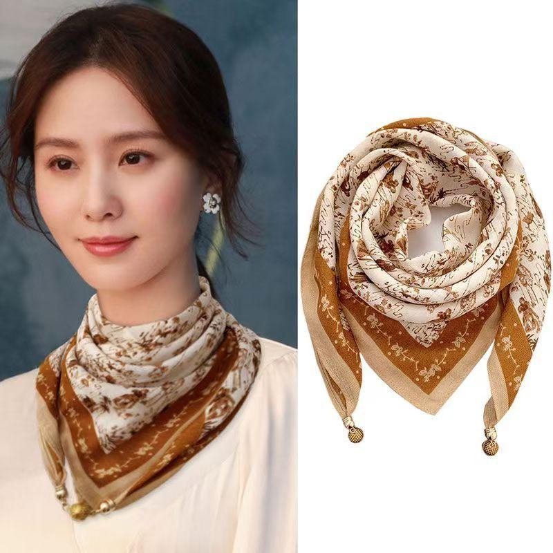 65.65 Магнитная застежка Шелковый платок Женский квадратный платок Зимний ленивый платок-подвеска Шарф Украшение для шеи Модный и универсальный
65.65 Магнитная застежка Шелковый платок Женский квадратный платок Зимний ленивый платок-подвеска Шарф Украшение для шеи Модный и универсальный