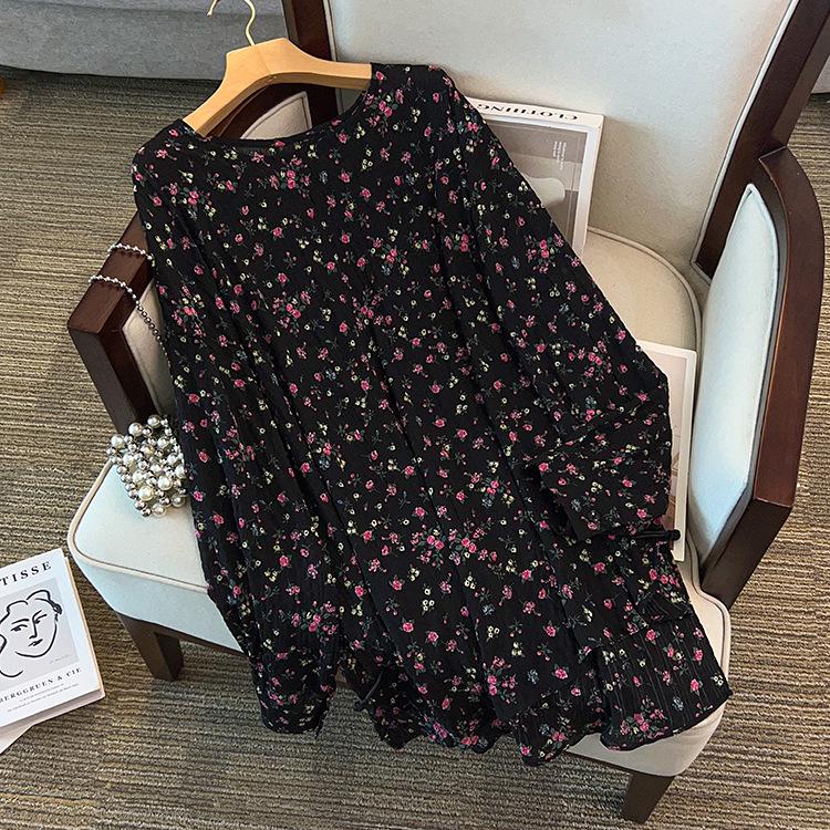 Spring 2026 Plus Size Women s Polka Dot/Floral Chiffon Casual Top - 300 Jin Fat MM 6XL (suggested weight 190-300 jin)
Spring 2026 Plus Size Women s Polka Dot/Floral Chiffon Casual Top - 300 Jin Fat MM 6XL (suggested weight 190-300 jin)