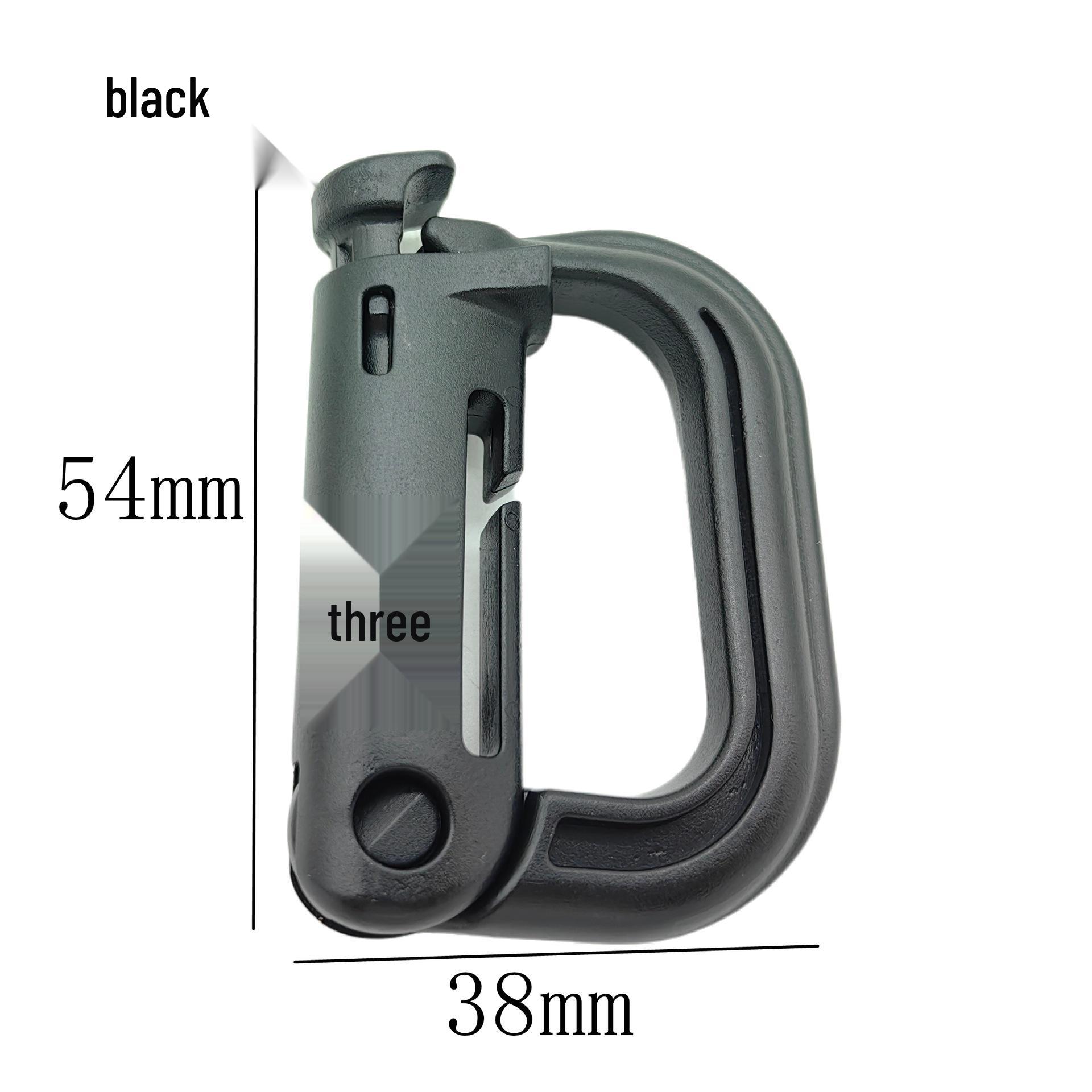 Outdoor Plastic D-Shaped Luggage Buckles
Outdoor Plastic D-Shaped Luggage Buckles
