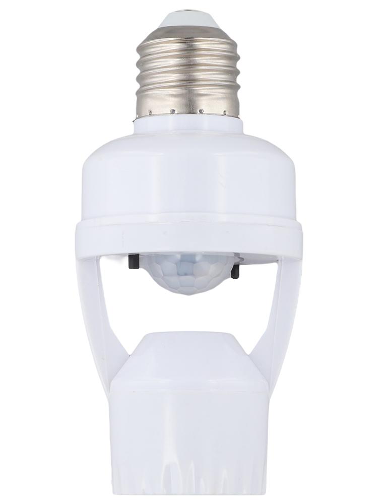 Intelligent E27 PIR Sensor Lamp Holder & Adapter For Auto LED Switch With AC
Intelligent E27 PIR Sensor Lamp Holder & Adapter For Auto LED Switch With AC