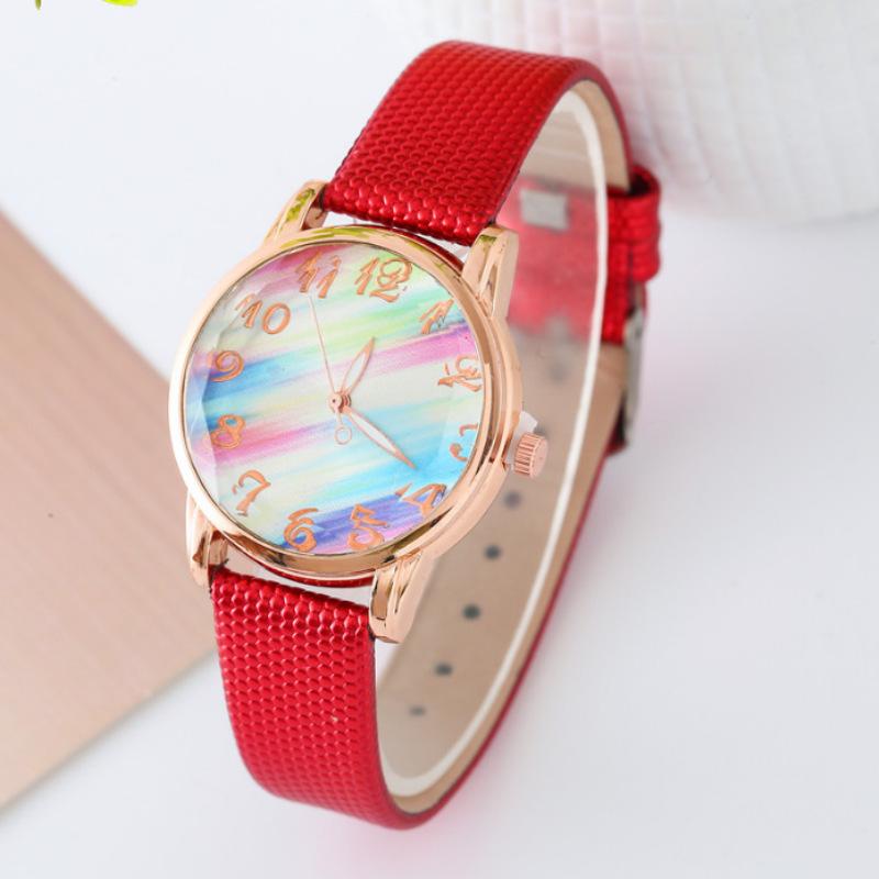 New Watch Classic Simple Student Fashion Colorful Rainbow Ladies Watch Quartz Watch Batch large price
New Watch Classic Simple Student Fashion Colorful Rainbow Ladies Watch Quartz Watch Batch large price