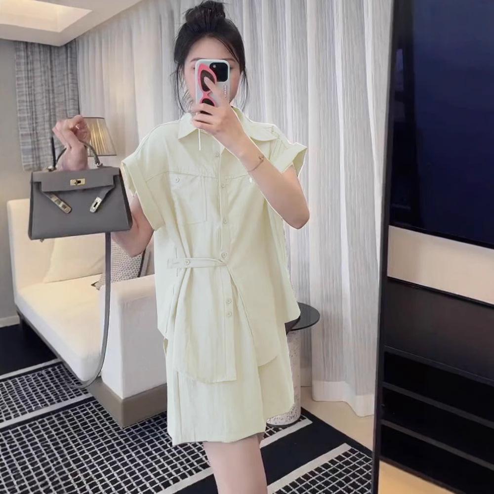 Юго-Восточная Азия Лето 2025 Комплект одежды для высоких девушек миниатюрного телосложения: Свободный утягивающий топ и брюки для женщин Medium бежевый
Юго-Восточная Азия Лето 2025 Комплект одежды для высоких девушек миниатюрного телосложения: Свободный утягивающий топ и брюки для женщин Medium бежевый