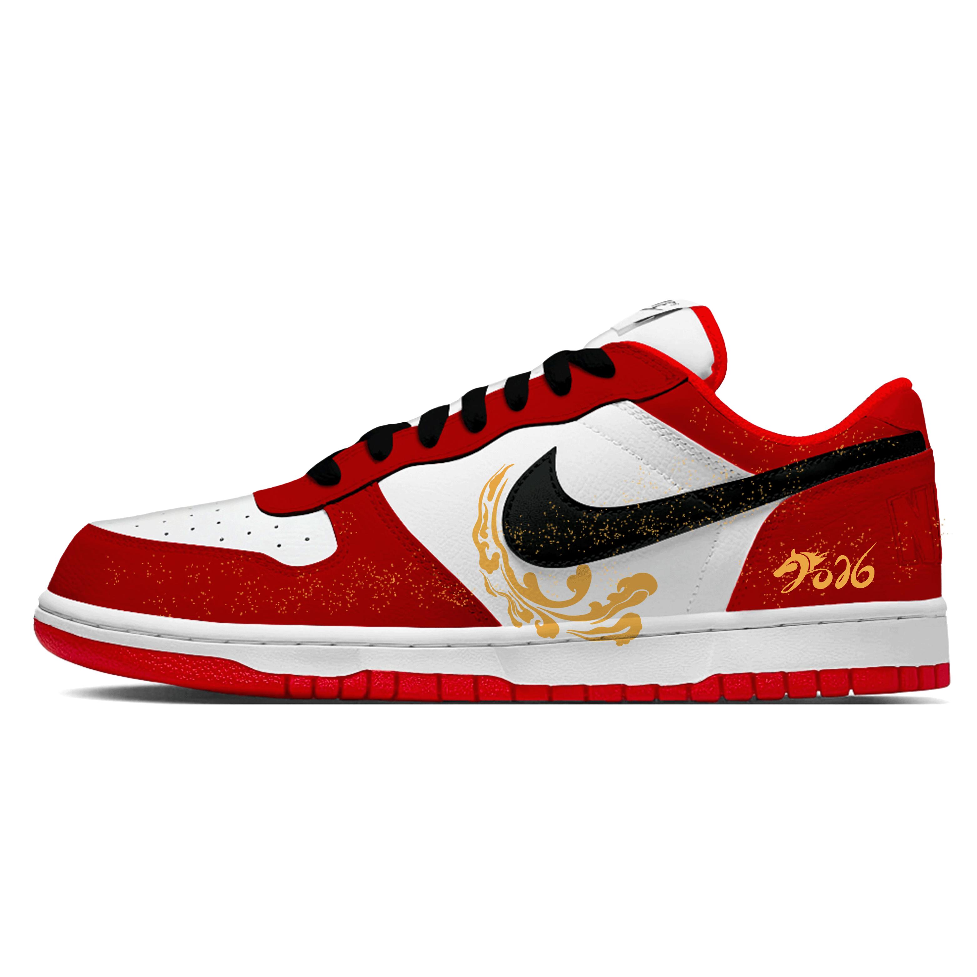 Nike Big Golden Chapter Dragon Horse Leather Coverage Abrasion Resistant Breathable 355152-150(Team1786-) 41
Nike Big Golden Chapter Dragon Horse Leather Coverage Abrasion Resistant Breathable 355152-150(Team1786-) 41