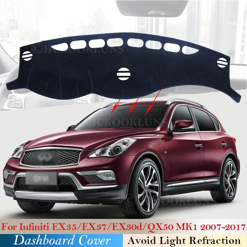 Защитная накладка на приборную панель для QX50 EX35 EX37 EX30d 2007 ~ 2017 J50, автомобильные аксессуары, приборная панель, козырек от солнца, ковер
Защитная накладка на приборную панель для QX50 EX35 EX37 EX30d 2007 ~ 2017 J50, автомобильные аксессуары, приборная панель, козырек от солнца, ковер