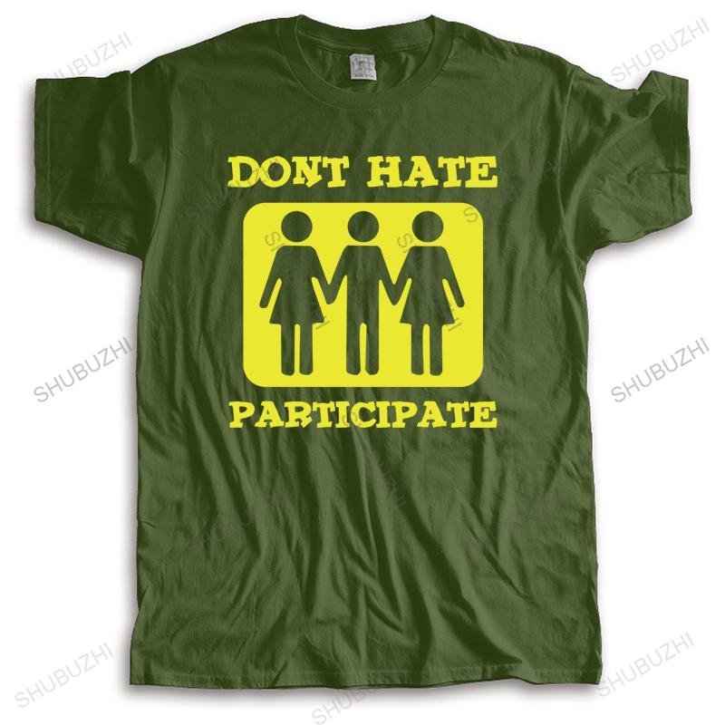 Cotton Tshirt Men Crew Neck Tops Summer mens tshirt DONT HATE PARTICIPATE women unisex tee-shirt casual tees bigger size 5XL різнокольоровий
Cotton Tshirt Men Crew Neck Tops Summer mens tshirt DONT HATE PARTICIPATE women unisex tee-shirt casual tees bigger size 5XL різнокольоровий
