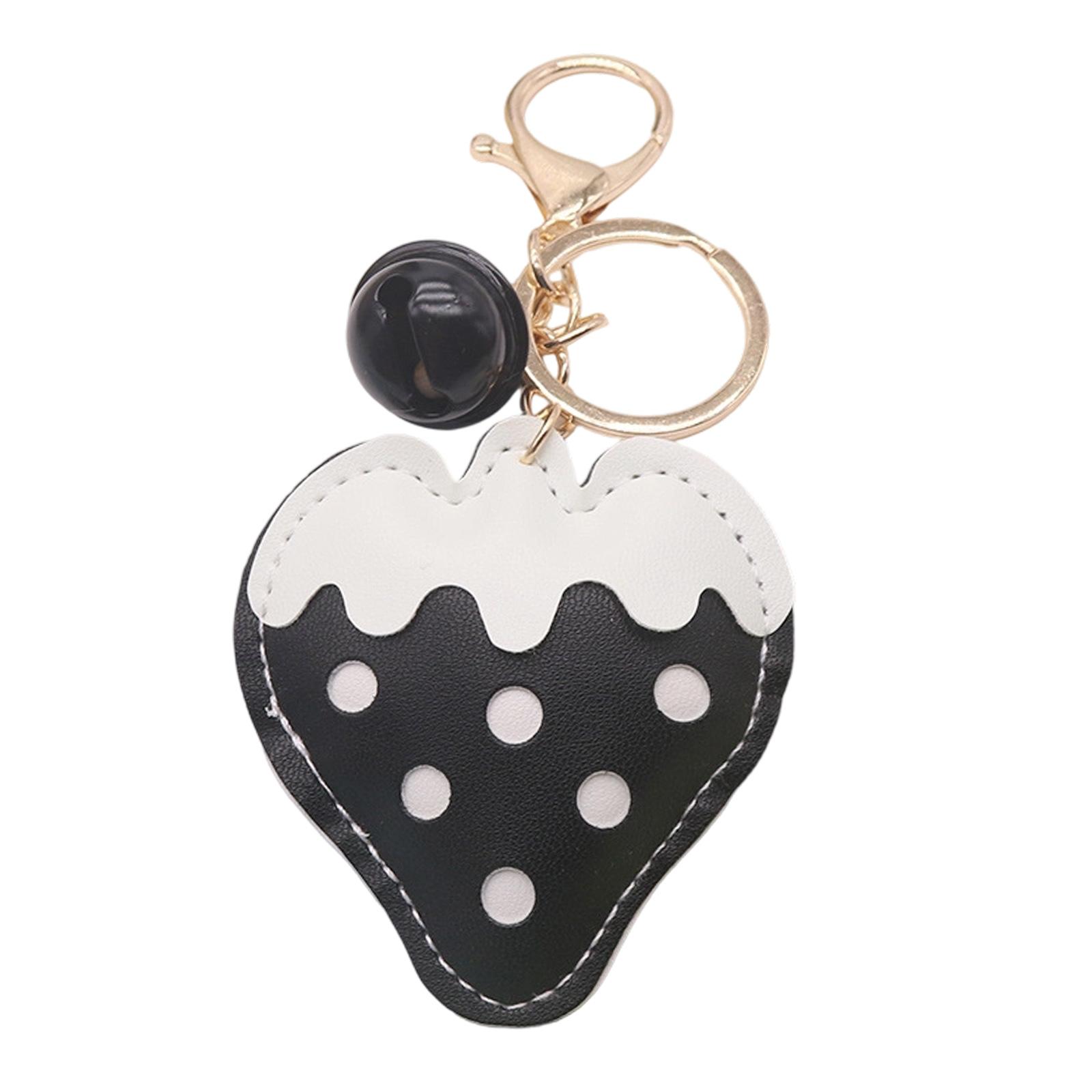 Adorable Strawberry Shaped Key Ring With Tassels Accents Premium Leather Material For Daily Use чорний
Adorable Strawberry Shaped Key Ring With Tassels Accents Premium Leather Material For Daily Use чорний