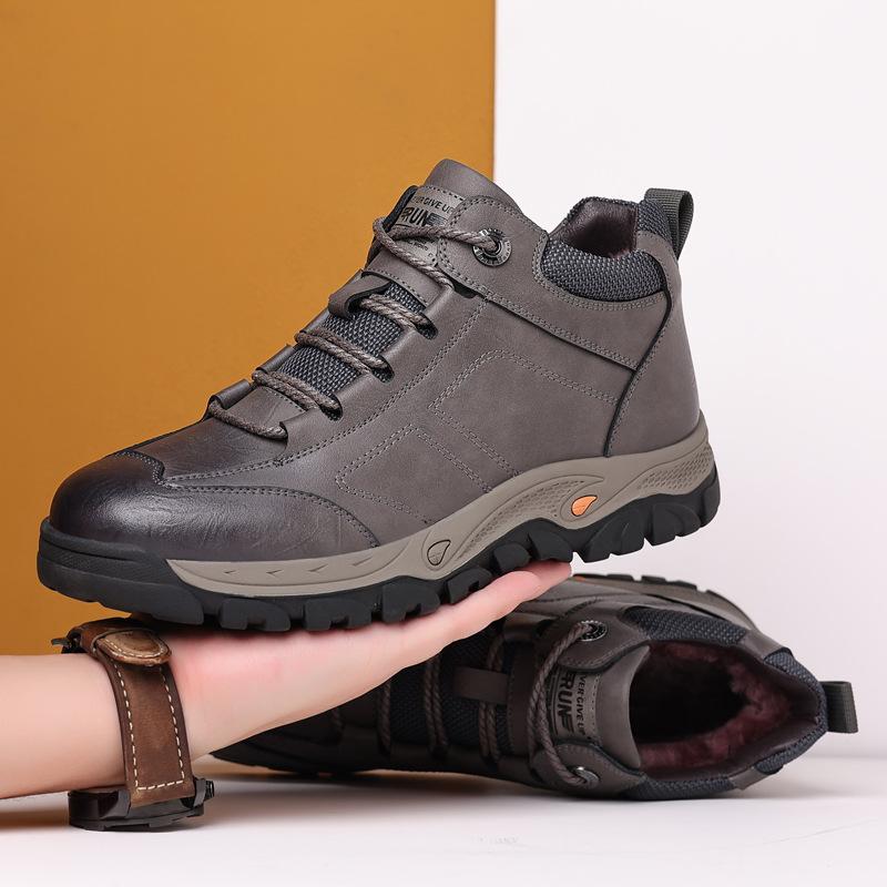 Зимние кожаные шерстяные мужские хлопковые ботинки с высоким верхом, уличные бархатные теплые мужские кожаные ботинки, мужская обувь, торговля 44 серый
Зимние кожаные шерстяные мужские хлопковые ботинки с высоким верхом, уличные бархатные теплые мужские кожаные ботинки, мужская обувь, торговля 44 серый