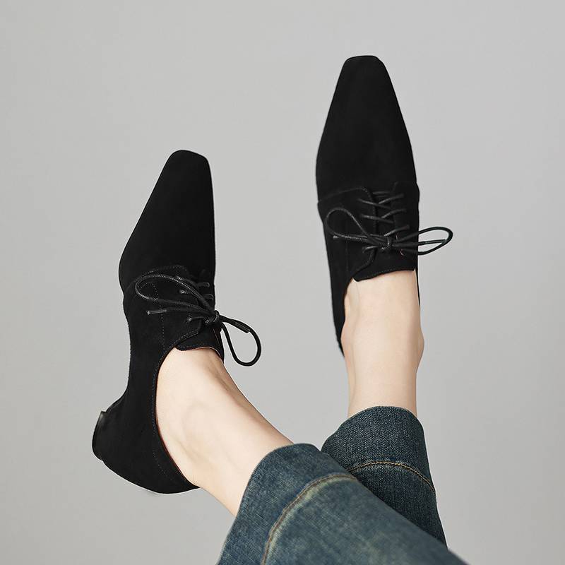 Krazing Pot Sheep Suede Square Toe Thick Med Heels Spring Shoes Lace Up Big Size 42 Women Vintage Pumps 34 чёрный
Krazing Pot Sheep Suede Square Toe Thick Med Heels Spring Shoes Lace Up Big Size 42 Women Vintage Pumps 34 чёрный