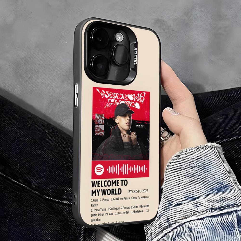 Pop Singer Cris MJ-J Phone Case For IPhone 17 Pro Max 16 Pro Max 15 14 13 11 12 Mini Xs X Xr 7 8 Plus Se Color Silver Cover iPhone 16
Pop Singer Cris MJ-J Phone Case For IPhone 17 Pro Max 16 Pro Max 15 14 13 11 12 Mini Xs X Xr 7 8 Plus Se Color Silver Cover iPhone 16