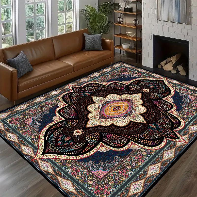 Luxury Persian Carpet Bohemian National Style Living Room Carpet Home Decoration Bedroom Floor Mat Home Mat Bedroom Carpet 40x60cm
Luxury Persian Carpet Bohemian National Style Living Room Carpet Home Decoration Bedroom Floor Mat Home Mat Bedroom Carpet 40x60cm