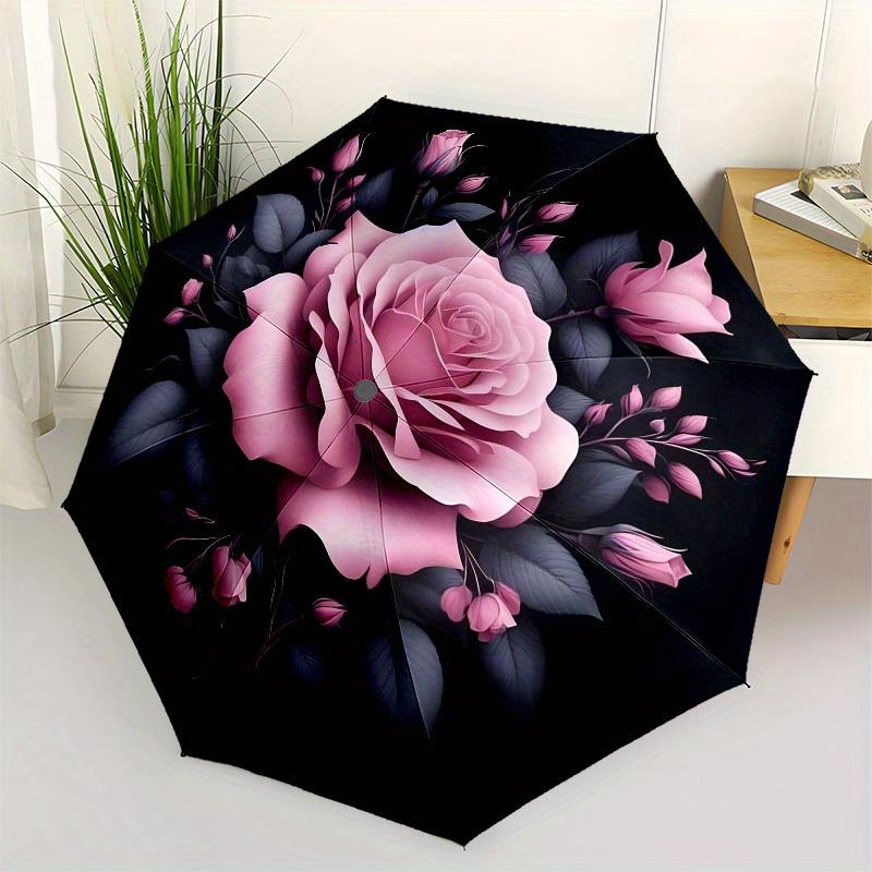 1pc Pink Rose Bouquet Umbrella with Plastic Handle,Suitable for All Seasons Home Travel Outdoor UmbrellaB1659
1pc Pink Rose Bouquet Umbrella with Plastic Handle,Suitable for All Seasons Home Travel Outdoor UmbrellaB1659
