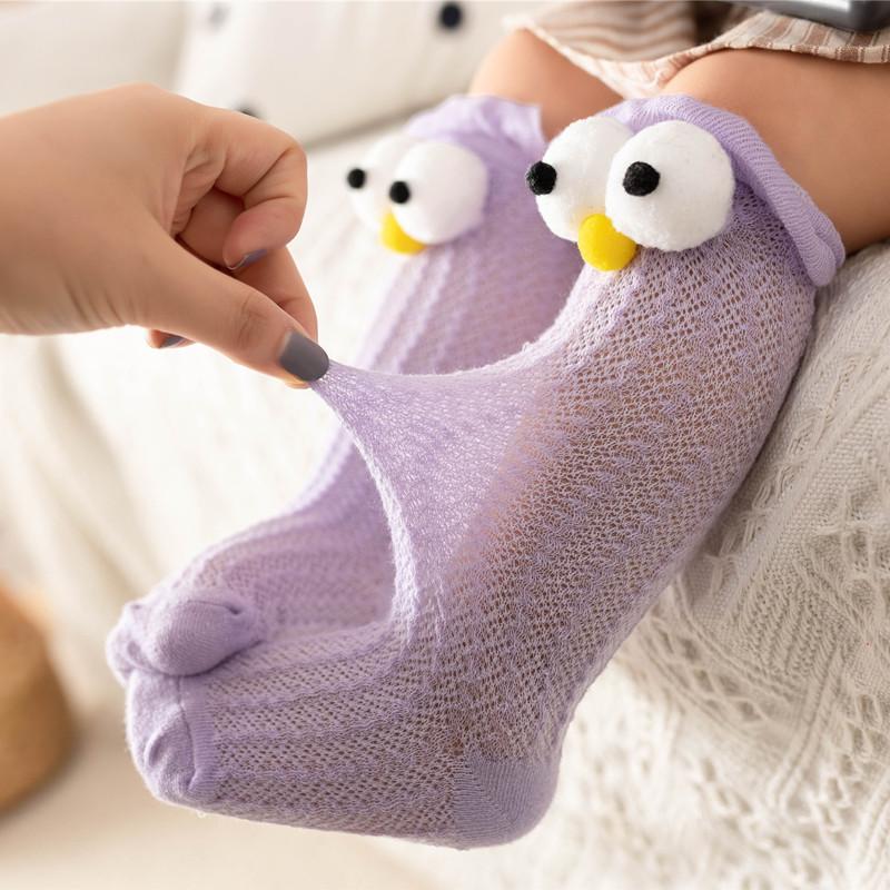 Baby Girl Socks Toddler Baby 3D Bird Eyes Cotton Breathable Socks New Infant Non-slip Girls Socks 0-3 Years Cheap Stuff
Baby Girl Socks Toddler Baby 3D Bird Eyes Cotton Breathable Socks New Infant Non-slip Girls Socks 0-3 Years Cheap Stuff