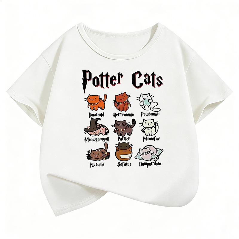 funny Cat Graphic Kids Tshirts Summer Short Sleeve Tees Cartoon Animal Boys Girls Clothes Kawaii Kitten Tops Children T-shirt 110
funny Cat Graphic Kids Tshirts Summer Short Sleeve Tees Cartoon Animal Boys Girls Clothes Kawaii Kitten Tops Children T-shirt 110