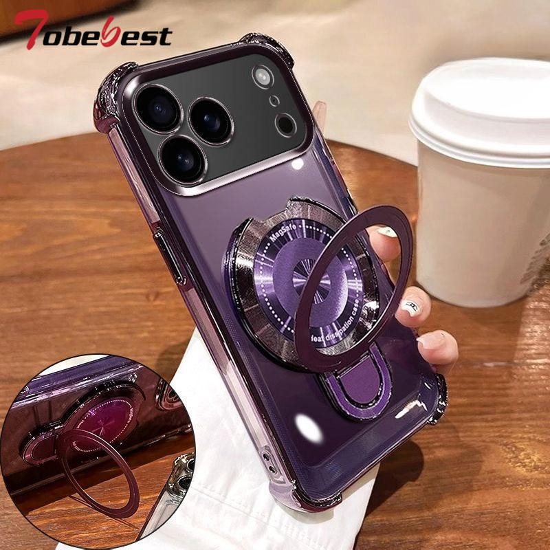 Прозрачный противоударный чехол с гальваническим покрытием и магнитным кронштейном Magsafe для iPhone 17 Air 16 16E 15 14 Plus 13 12 Mini 11 Pro XS Max XR iPhone XR фиолетовый
Прозрачный противоударный чехол с гальваническим покрытием и магнитным кронштейном Magsafe для iPhone 17 Air 16 16E 15 14 Plus 13 12 Mini 11 Pro XS Max XR iPhone XR фиолетовый