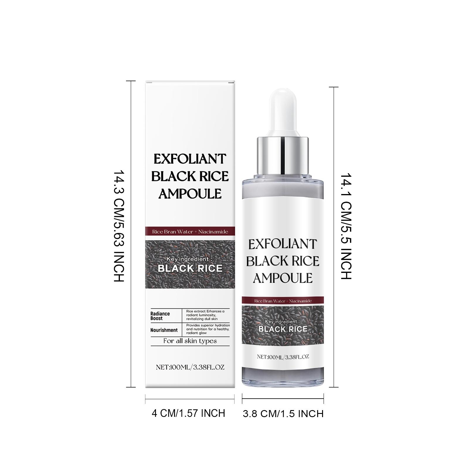 Exfoliant Rice Ampoule Dead Skin Remover Face Exfoliator Blackhead Remover Moisturizing Skin Brightening Care Nicotinamide Serum 100ml
Exfoliant Rice Ampoule Dead Skin Remover Face Exfoliator Blackhead Remover Moisturizing Skin Brightening Care Nicotinamide Serum 100ml