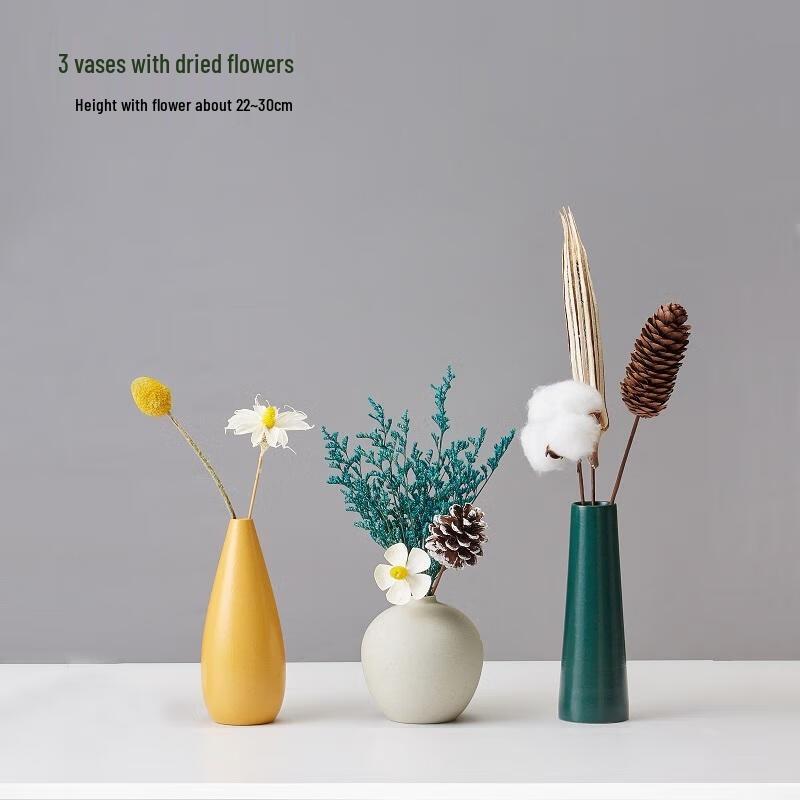 HANDUNYOU Minimalist Dried Flower Vase Set
HANDUNYOU Minimalist Dried Flower Vase Set