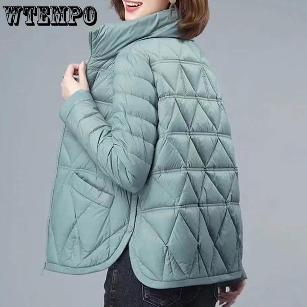 WTEMPO женские легкие хлопковые куртки с подкладкой, большие размеры, однотонные короткие хлопковые пальто, карманы, молнии, зимние пуховики
WTEMPO женские легкие хлопковые куртки с подкладкой, большие размеры, однотонные короткие хлопковые пальто, карманы, молнии, зимние пуховики