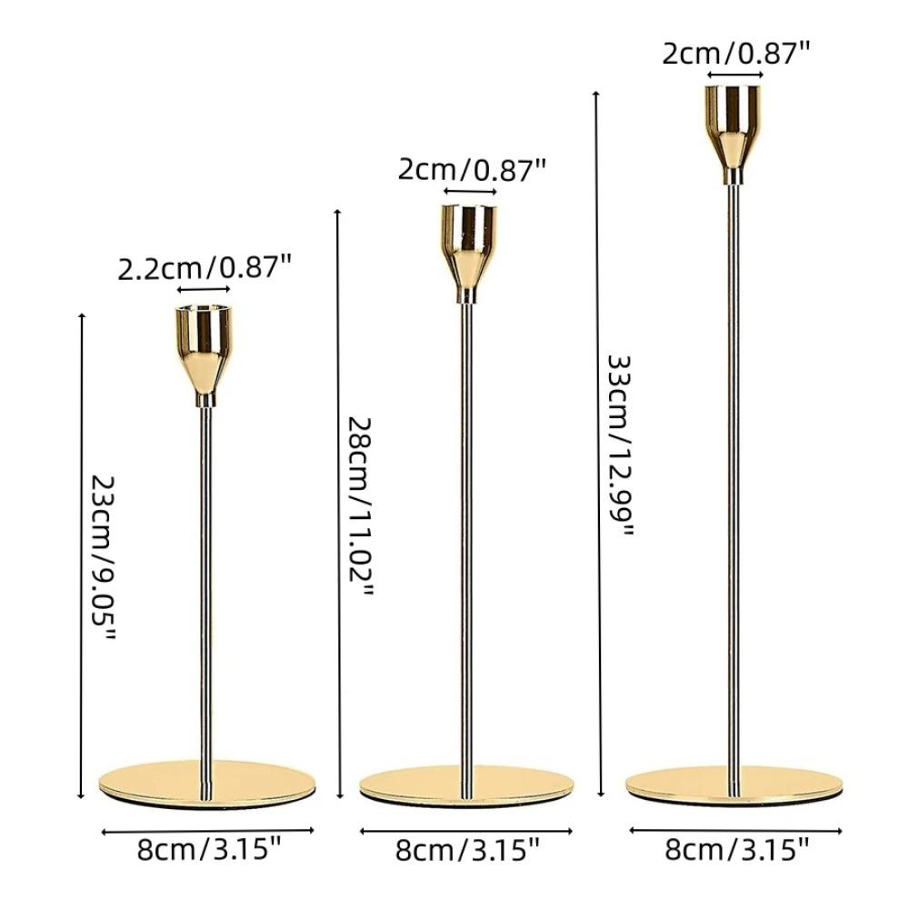 3Pcs/set Candle Holder Taper Candle Holders LED Tea Light Candlestick for Home Decor Christmas Wedding Dinning Anniversary золотой
3Pcs/set Candle Holder Taper Candle Holders LED Tea Light Candlestick for Home Decor Christmas Wedding Dinning Anniversary золотой