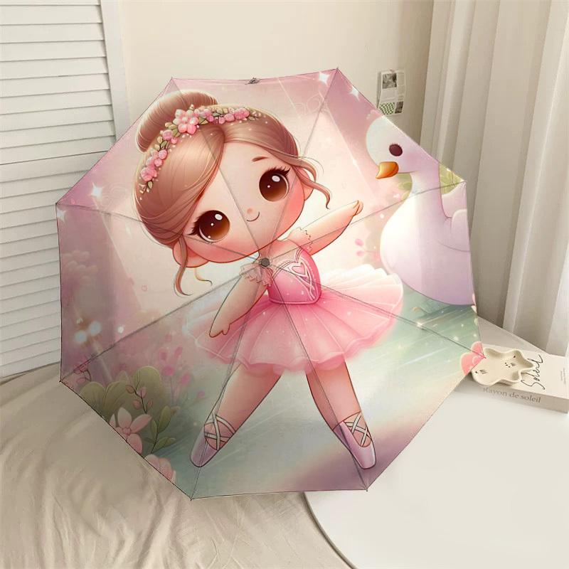 1PC Ballerina Swan Umbrella-8-Rib Reinforced Portable Folding Travel Suitable for All Seasons Outdoor Daily Use-J381
1PC Ballerina Swan Umbrella-8-Rib Reinforced Portable Folding Travel Suitable for All Seasons Outdoor Daily Use-J381
