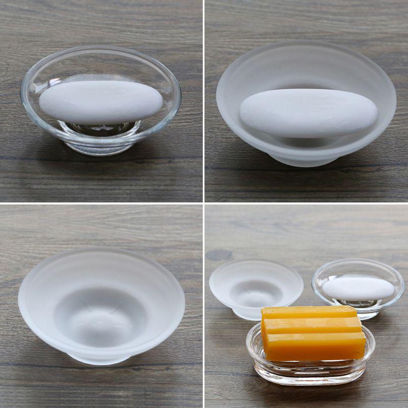 Clear Glass Soap Dish Bar Soap Holder Round Soap Saver Tray Soap for Case Soap Box for Shower Bathroom Kitchen Home Bar
Clear Glass Soap Dish Bar Soap Holder Round Soap Saver Tray Soap for Case Soap Box for Shower Bathroom Kitchen Home Bar