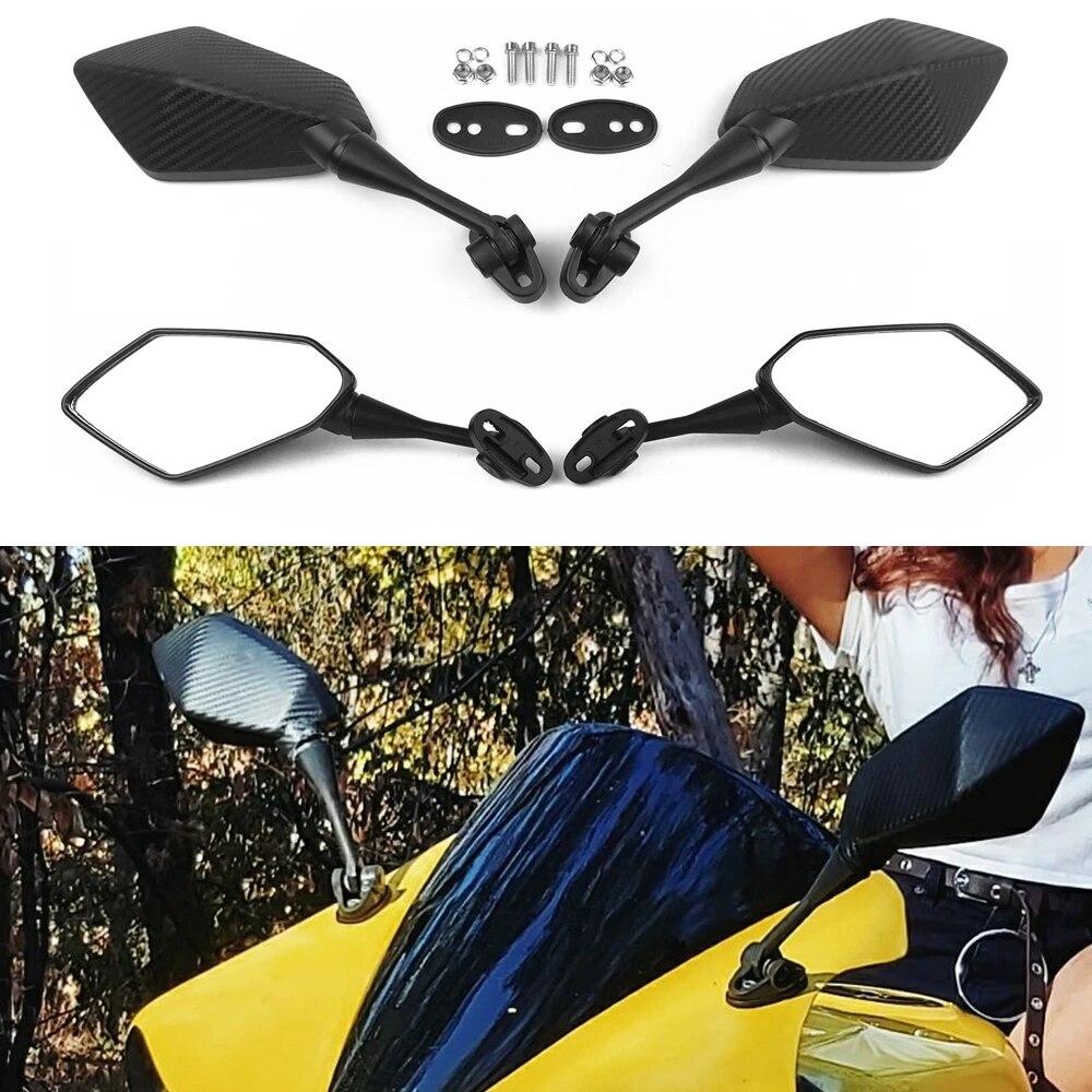 Для Yamaha YZF R1 R6 R25 R15 R125 R3 R1S R1M FZ6R зеркала для мотоцикла, скутера, зеркало заднего вида, черный цвет с карбоновым эффектом
Для Yamaha YZF R1 R6 R25 R15 R125 R3 R1S R1M FZ6R зеркала для мотоцикла, скутера, зеркало заднего вида, черный цвет с карбоновым эффектом