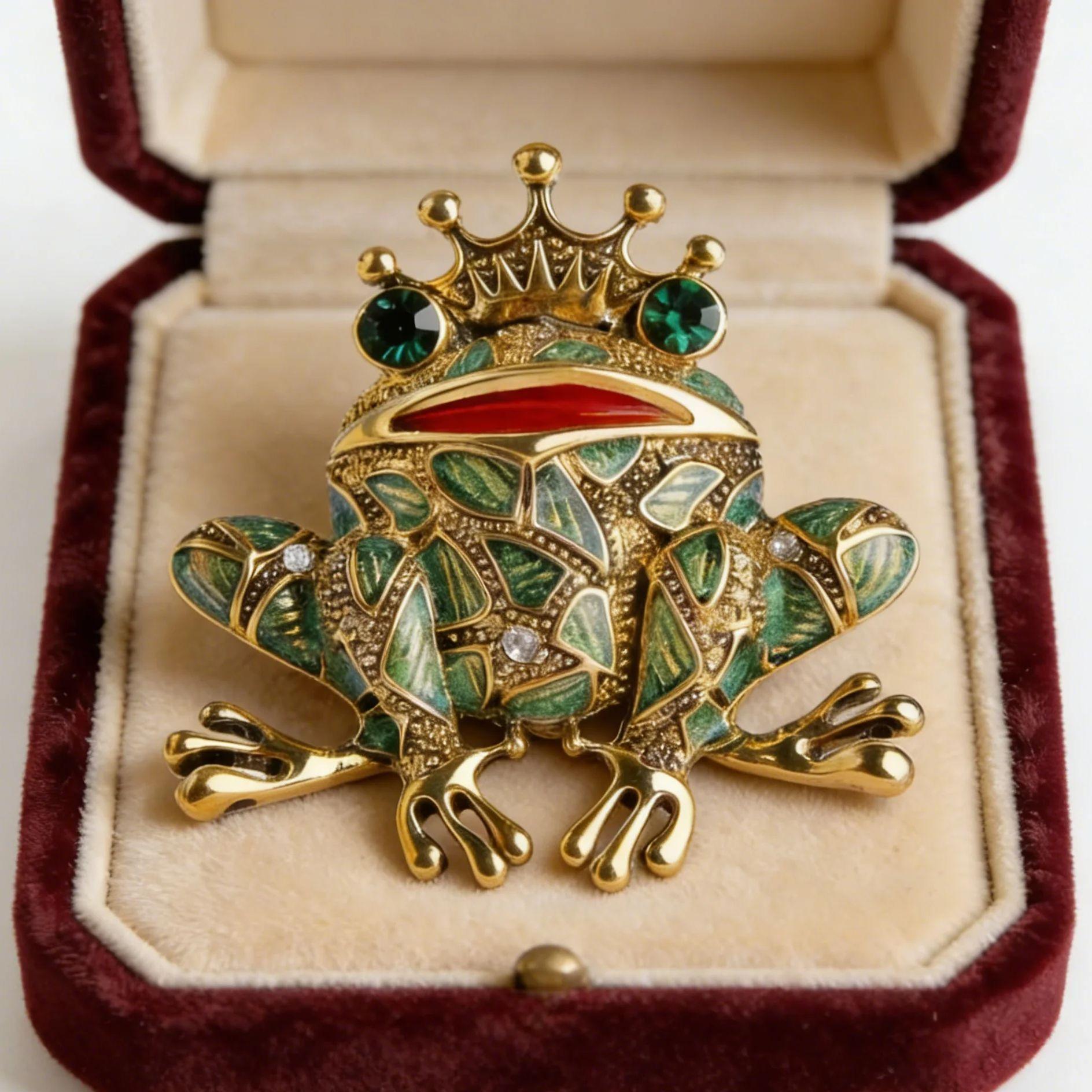 Vintage Black Frog Brooch Green Eyes Insect Toad Brooches for Men Women Kids Sweater Scarf Coat Accessories Jewelry Pins зелёный
Vintage Black Frog Brooch Green Eyes Insect Toad Brooches for Men Women Kids Sweater Scarf Coat Accessories Jewelry Pins зелёный