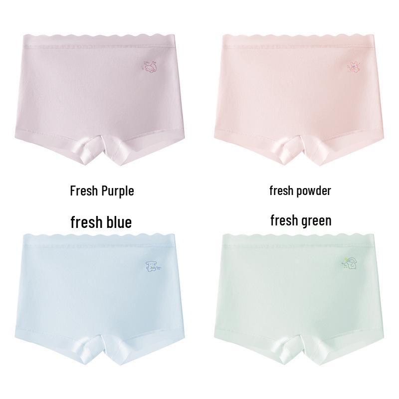 Girls Pure Cotton Boxer Briefs, Antibacterial, for Developmental Ages, Primary/Middle School, All-Cotton Gusset, Four-Corner Style. 3XL/150# (55-64 lbs)
Girls Pure Cotton Boxer Briefs, Antibacterial, for Developmental Ages, Primary/Middle School, All-Cotton Gusset, Four-Corner Style. 3XL/150# (55-64 lbs)